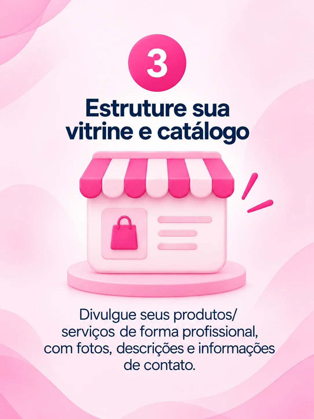 Etapa 3 — Vitrine e catálogo
